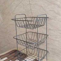 جاسیب زمینی پیاز و سینی استیل|آبچکان و نظمدهنده ظروف|بهارستان, |دیوار