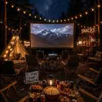 11تیر ماه سینما کمپ نزدیک مشهد