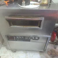 فر پیتزا دهانه 50 موتور پایین