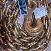 2 عددزنجیر فولادی 6تن آمریکایی نو