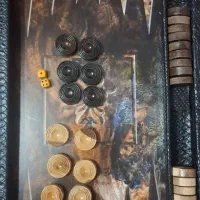 تخته نرد تمام چرم