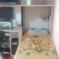 مجموعه تخت و کمد و میز کامپیوتر|تخت و سرویس خواب|تهران, نیروی دریایی|دیوار