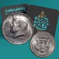 سکه هالف دلار نقره کندی امریکا
