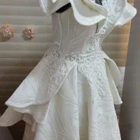 فروش لباس عروس فری سایز تن پوش دوم با قیمت توافقی|لباس|سمنان, |دیوار