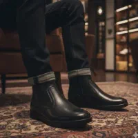 نیم بوت مردانه