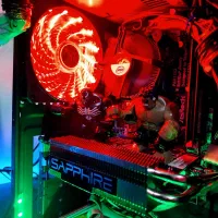 کیس قدرتمند intel مناسب گیمینگ و طراحی فول گیم|رایانه رومیزی|تهران, آرژانتین|دیوار