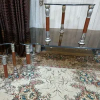 ۲ دست ( میز و سه گل میز شیشه ای و چوبی )