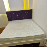 تخت خواب ۲ نفره همراه تشک