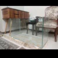 شیشه آکواریوم جلو خم