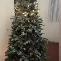 درخت کریسمس برفی