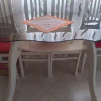 میز نهار خوری چهار نفری|میز و صندلی غذاخوری|سراب, |دیوار