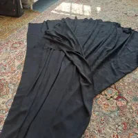 چادر مشکی طرح دار