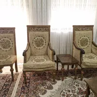 مبلمان کلاسیک ۹نفره بدون هیچ مشکلی|مبلمان خانگی و میز عسلی|تاکستان, |دیوار