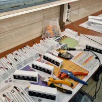 مونتاژ چراغ ال ای دی