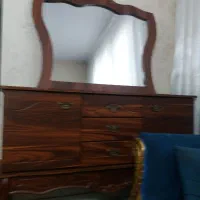 میزتیوی وآیینه کنسول ست خیلی خوشرنگ نومناسب جهزیه|میز تلویزیون|پرند, فاز ۴|دیوار