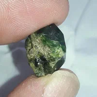 سنگ راف یاقوت  سرخ معدنی و گارنت سبز و کوارتز|جواهرات|تبریز, |دیوار