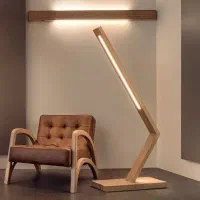 چراغ مطالعه/دکوری/ مینیمال/چراغ ایستاده/ دکور چوبی|چراغ خواب و آباژور|تهران, مسعودیه|دیوار