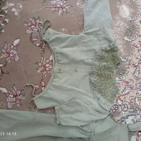 پیراهن مجلسی دخترانه سایزm|کفش و لباس بچه|مهریز, |دیوار