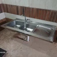 فروش سینک و گاز ۵ شعله|اجاق گاز و لوازم برقی پخت‌وپز|قم, انسجام|دیوار