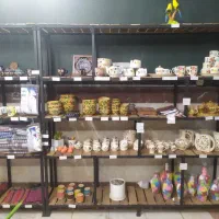 رگال قفسه چوب و فلز