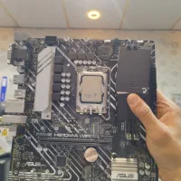 مادربرد h610 ma wifi d5 و i3 12100f کیس گیمینگ