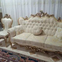 مبل کلاسیک نه نفره مدل افسون|مبلمان خانگی و میز عسلی|سقز, |دیوار