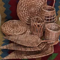 سبد دیوارکوب مروار|صنایع دستی و سایر لوازم تزئینی|رشت, هلال احمر|دیوار