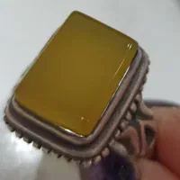 انگشتر مردانه/ نقره /شرف الشمس