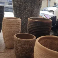 استند گل و گلدان سفالی فلزی پلاستیکی