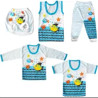 ست پنج تکه لباس نوزادی