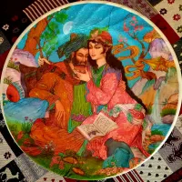 ملامین قدیمی دیس خیام نیشابوری مناسب شب یلدا|ظروف سرو و پذیرایی|تهران, والفجر|دیوار