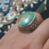 فیروزه نیشابور سیدی با رکاب دست ساز محمد مهدی|جواهرات|چهارباغ, |دیوار