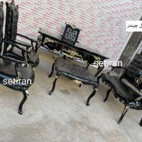 مبل سلطنتی اداری کلاسیک شاهانه دفاتر وکالت شرکت|مبلمان اداری|کرمانشاه, |دیوار