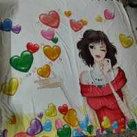 پرده پانچ اتاق خواب دخترانه|پرده، رانر، رومیزی|تهران, ابوذر|دیوار