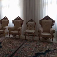 مبل سلطنتی 9 نفزه|مبلمان خانگی و میز عسلی|گلبهار, شهر جدید گلبهار|دیوار