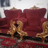 میز و 2عدد صندلی نیمه استیل|مبلمان خانگی و میز عسلی|قم, زنبیل آباد|دیوار