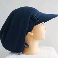 کلاه نقابدار با حجاب زنانه