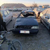 پراید تصادفی چپی