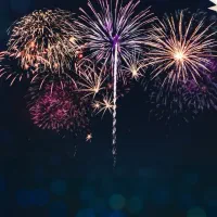 نورافشانی، آتش بازی، آبشارسرد برقی