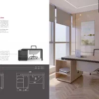میز کارشناسی پادمان مدل SDC 100 سایز 80*160|میز تحریر و کامپیوتر|تهران, آرژانتین|دیوار
