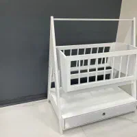 گهواره چوبی جودیکو|اسباب و اثاث بچه|کرج, شهرک بنفشه|دیوار