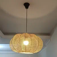 لوستر و دیوارکوب رافیا