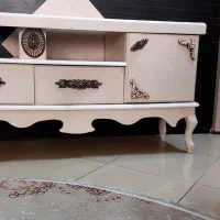 میز تلویزیون چوبی