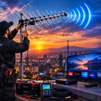 نصاب(نصب) وتنظیم انواع انتن وگیرنده ثابت وگردون