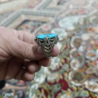 انگشتر نقره فیروزه نیشابور