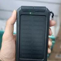 پاور بانک 20 هزار خورشیدی ضد ضربه دارای چراغ قوه و