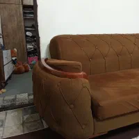 مبل ۷نفره وآیینه وکنسول وتی وی|مبلمان خانگی و میز عسلی|سقز, |دیوار