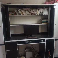 میز کامپیوتر و کتابخانه|میز تحریر و کامپیوتر|همدان, |دیوار