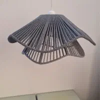 لوستر مکرومه مدل لاله|لوستر و چراغ آویز|تهران, افسریه جنوبی|دیوار