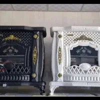 بخاری گازی 37هزار شومینه دو رنگ سفیدومشکی نوآکبند|بخاری، هیتر، شومینه|سمنان, |دیوار